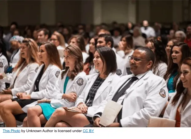 nurses attending seminar about psychology